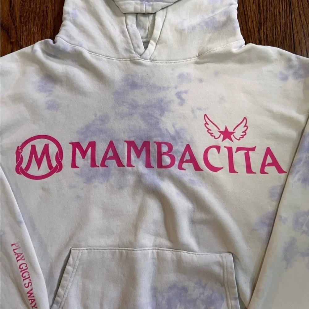 Mambacita X Dannijo Purple Adult Hoodie in Size Large Kobe Bryant Tribute